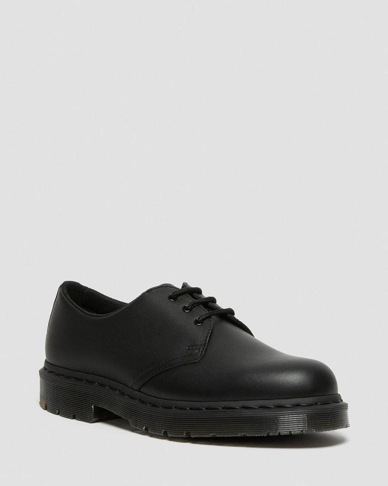 Dr Martens 1461 Mono Slip Resistant Arbeidssko Herre Svarte | Norge 180GSO